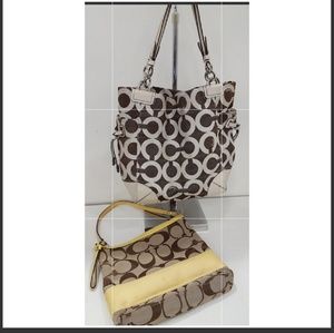 Two Coach purses